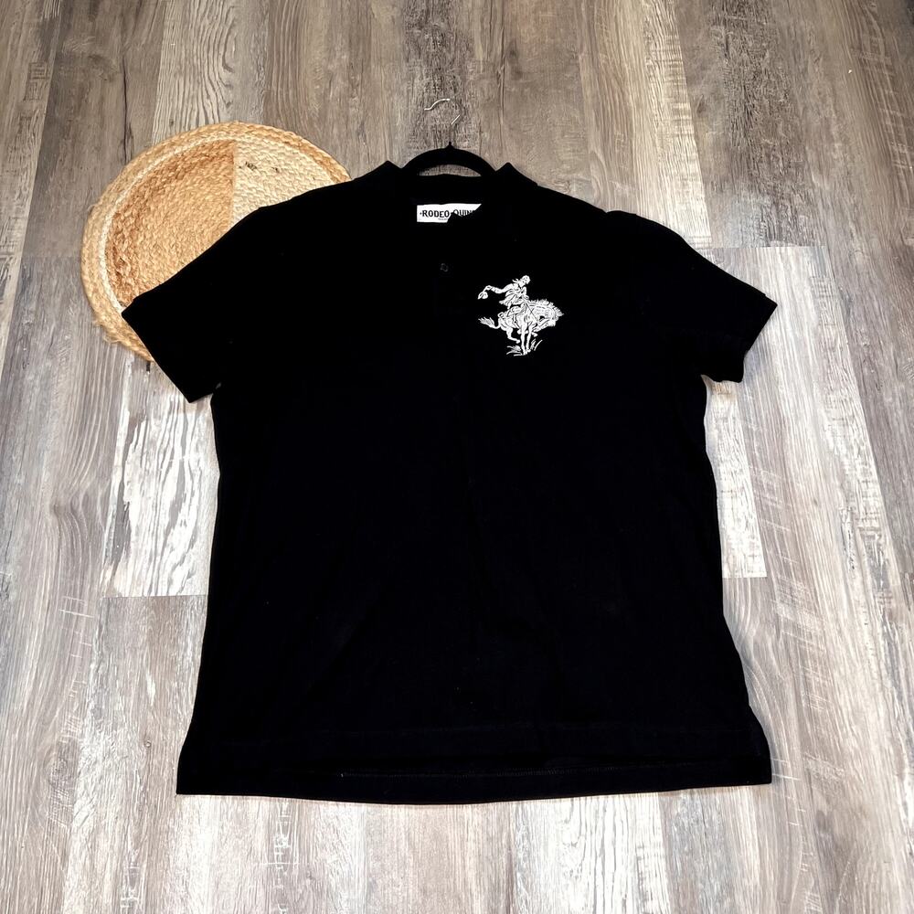 RODEO QUINCY Womens Short-Sleeve Polo Shirt